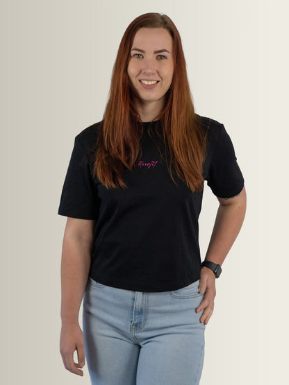 RAVEFIEND - Custom Box T-Shirt Black - Women