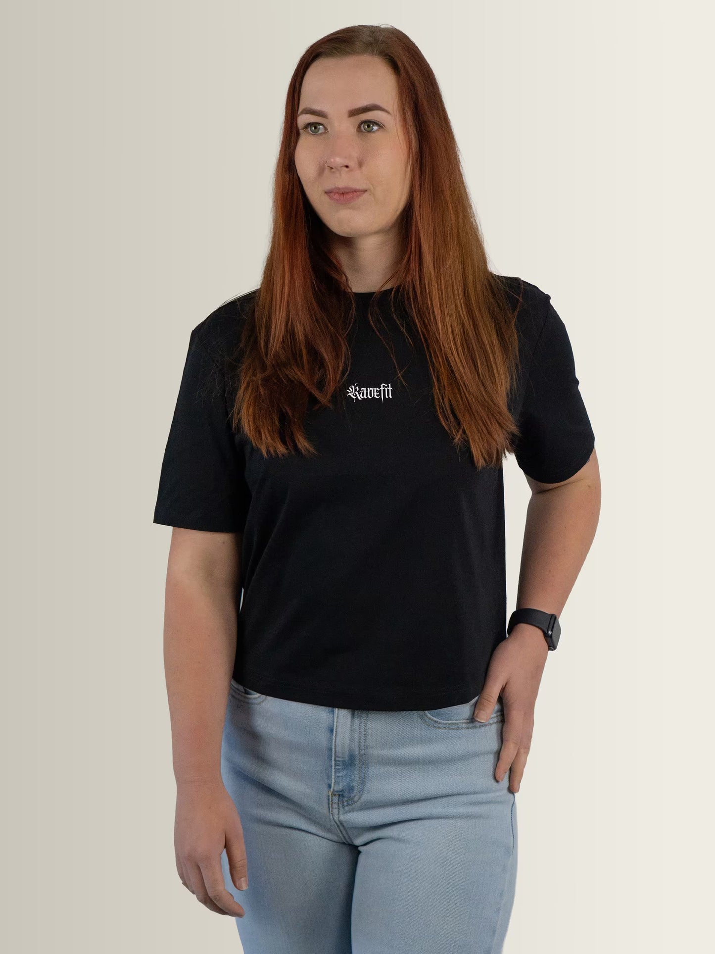 TECHNOMORPHO - Box T-Shirt Black - Women