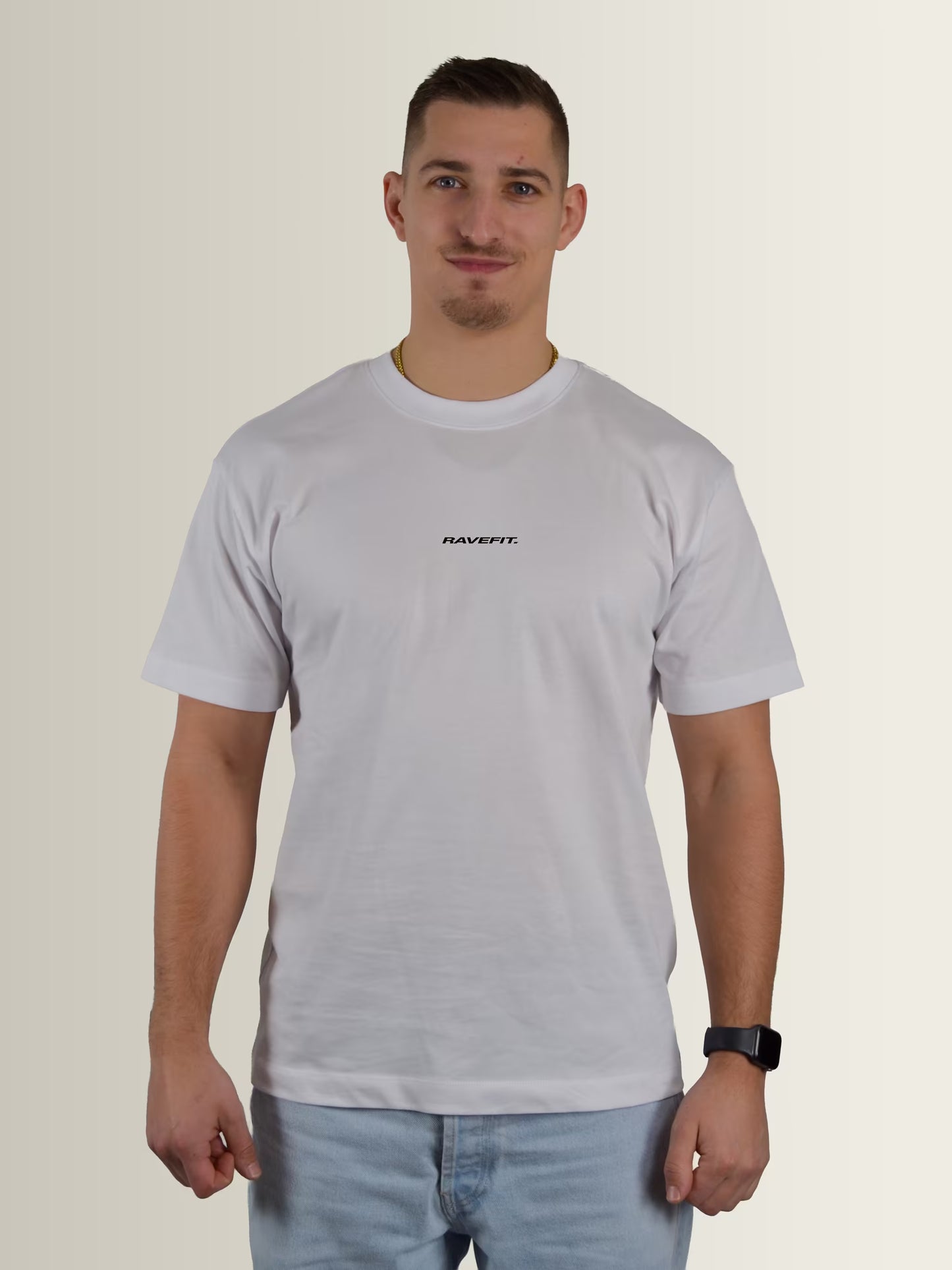 KLAPLONGEN - Relaxed T-Shirt White - Men