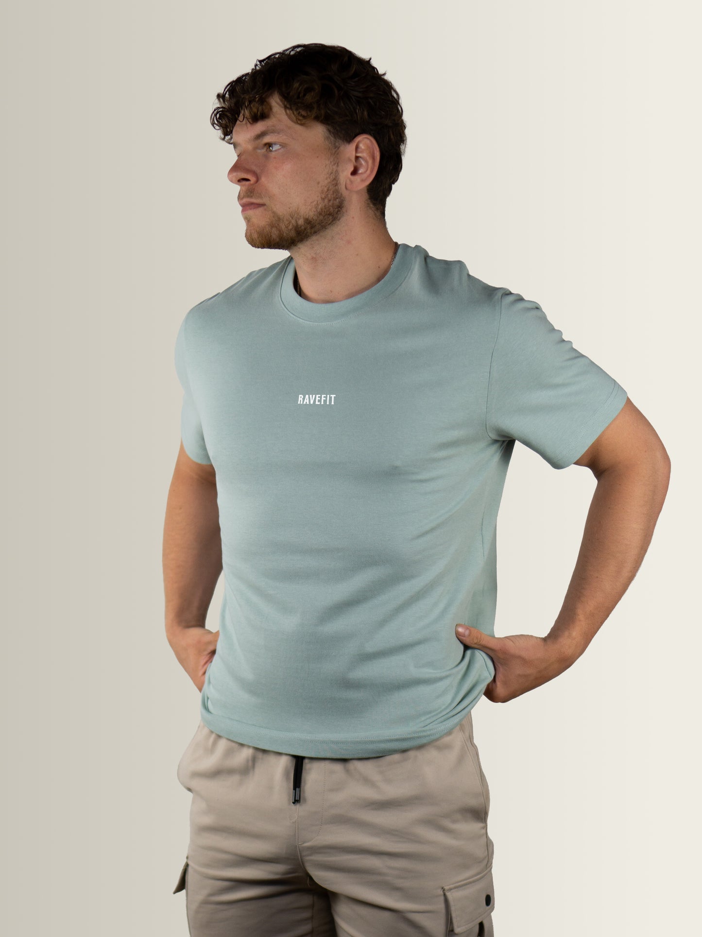 STRONG RAVERS - Relaxed T-Shirt Men Aloe