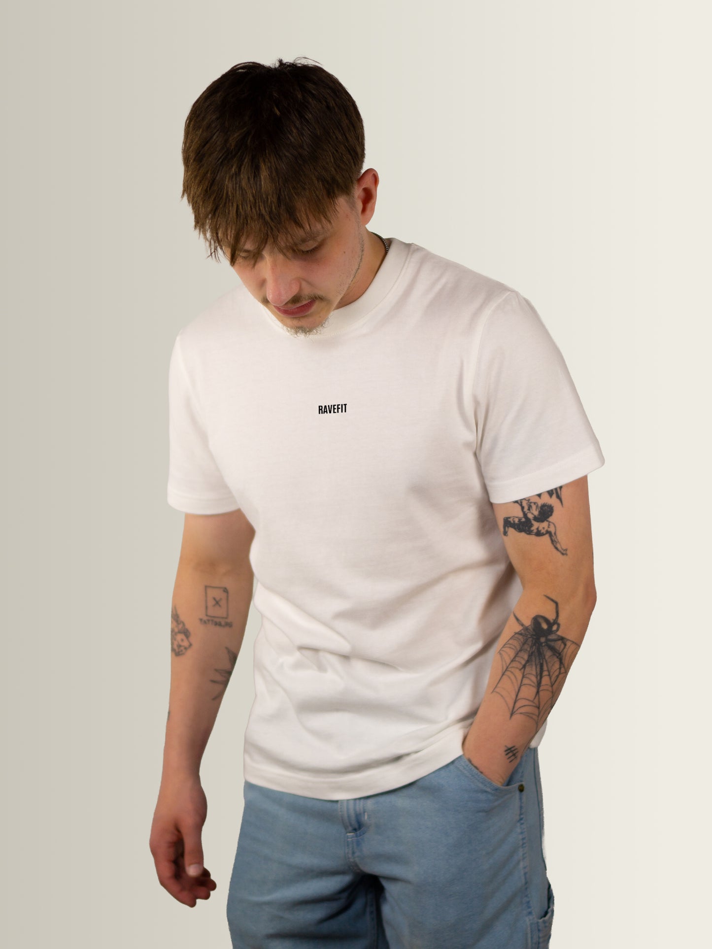 RHYTHM ACTIVATED - Relaxed T-Shirt Men Off White