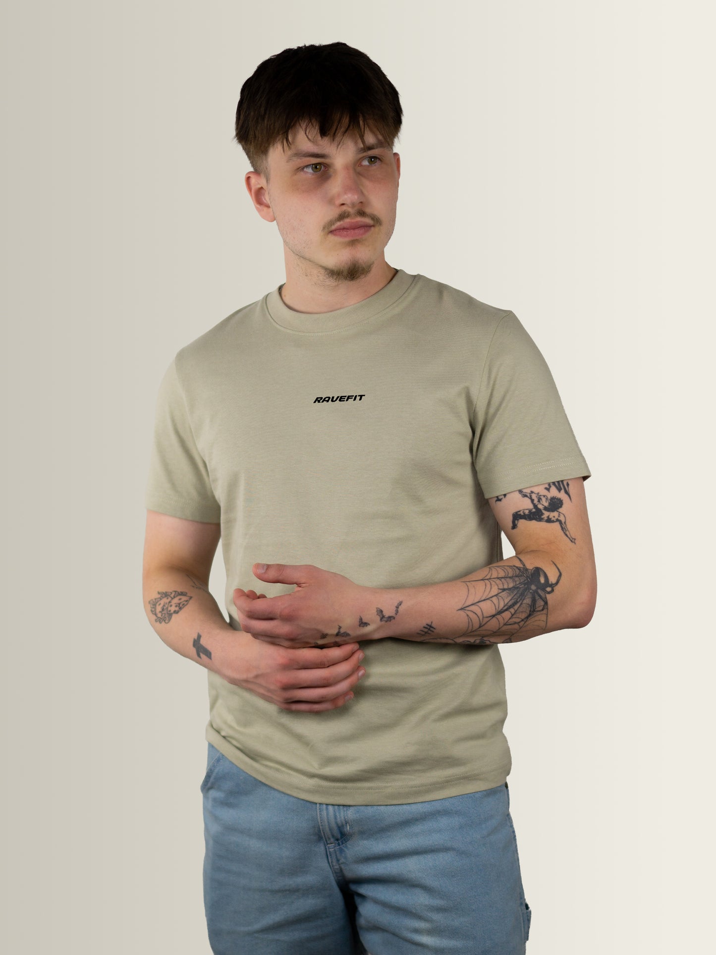OVERDRIVE - Relaxed T-Shirt Men Stone