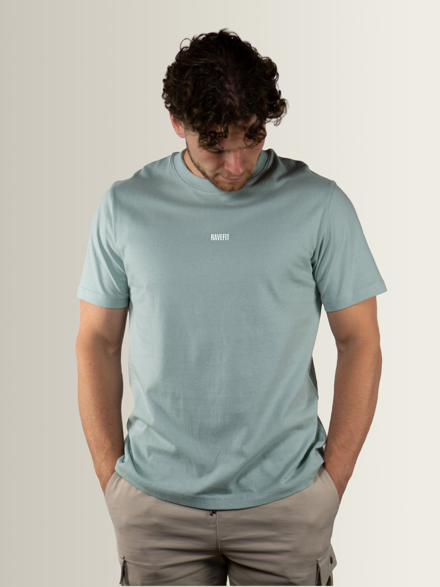 RHYTHM ACTIVATED - Relaxed T-Shirt Men Aloe