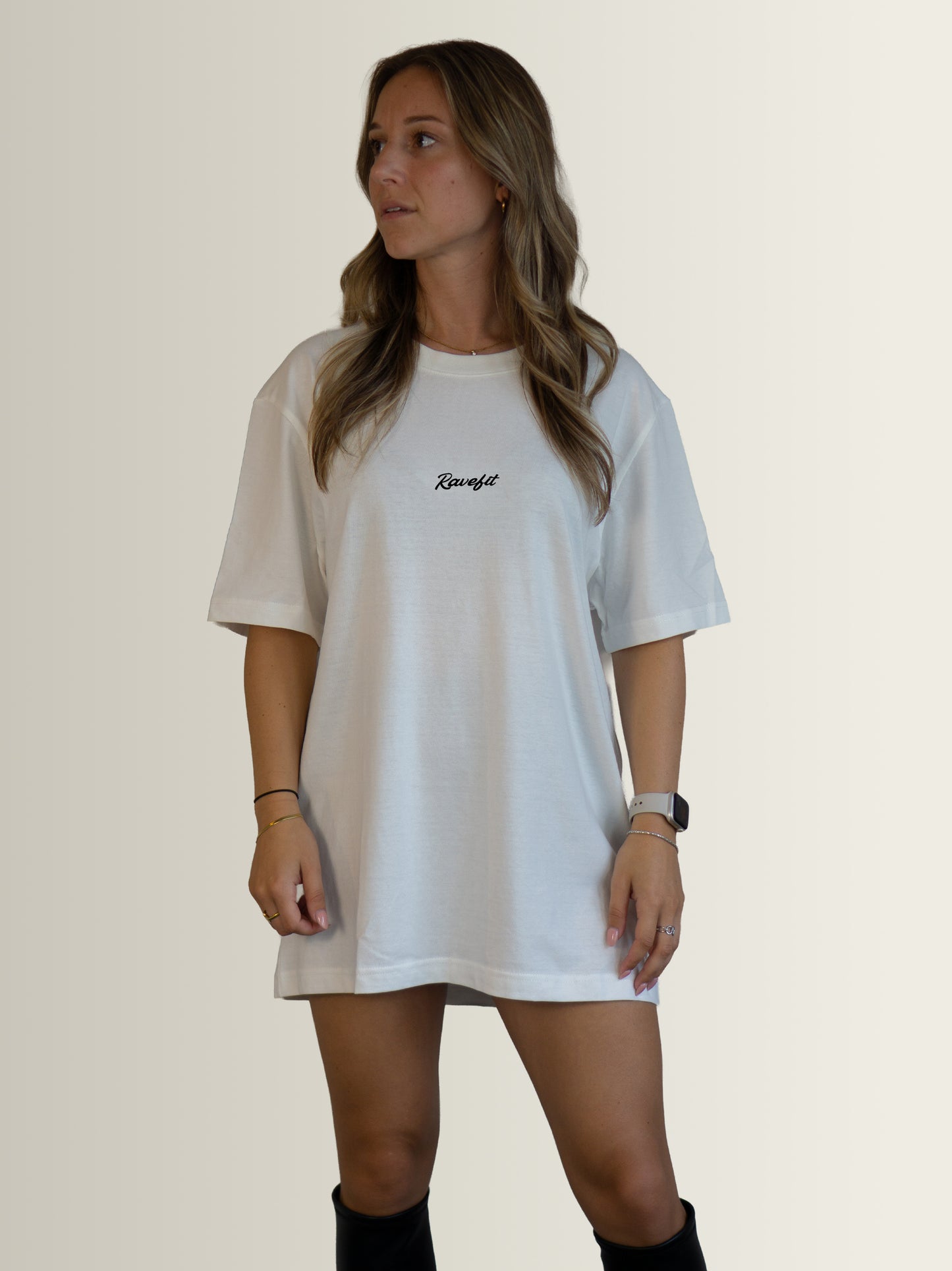 BOUNCE Uptempo - Relaxed T-Shirt Women Off White