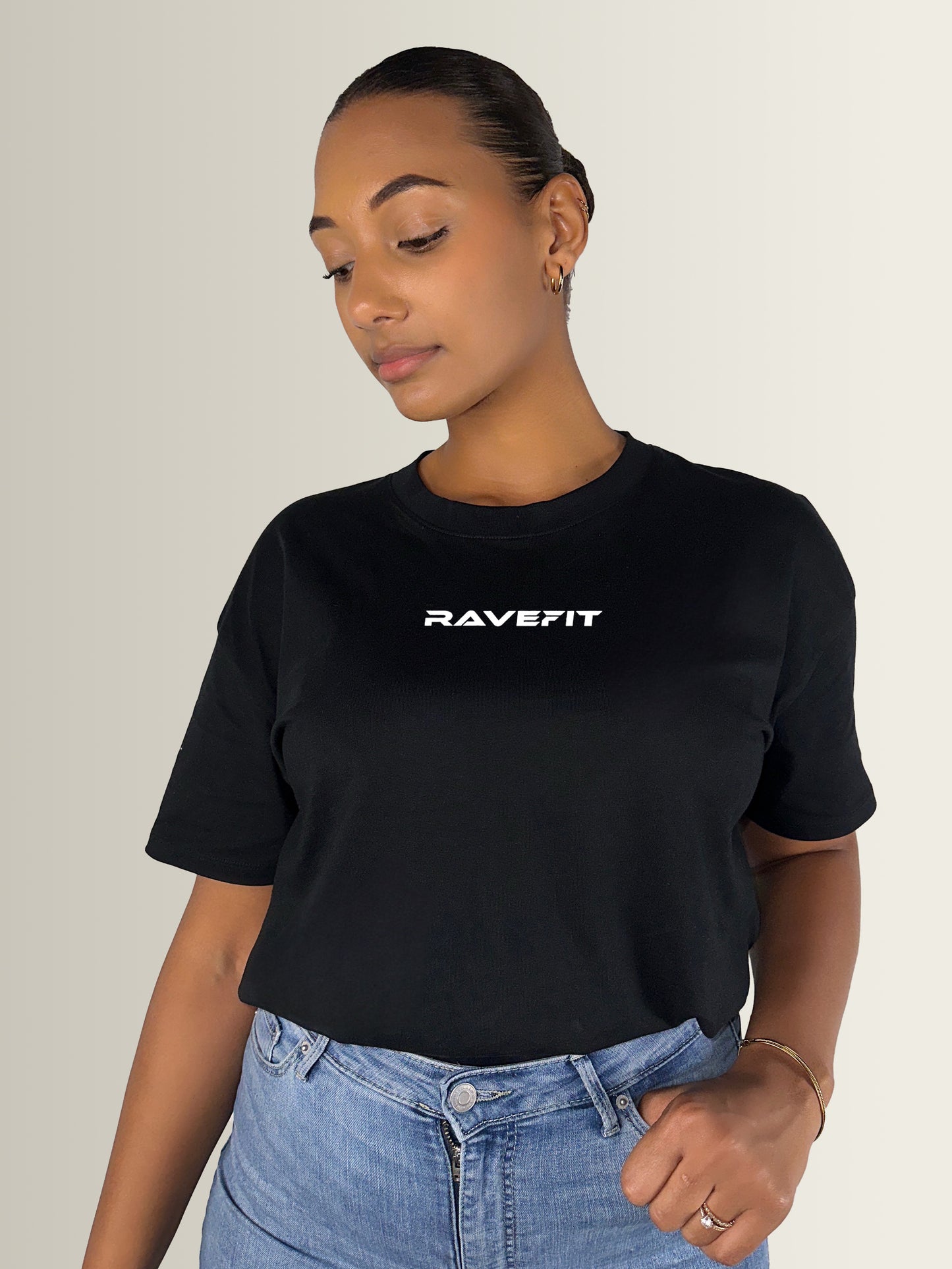 Ravewear Ruby Red – Oversized T-Shirt Women