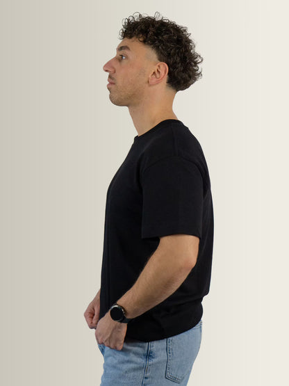 KLAPLONGEN - Relaxed T-Shirt Black - Men