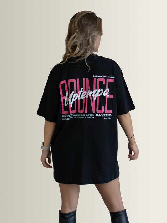 Evolution Neon Pink – Oversized T-Shirt Women